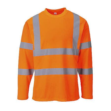 Reflexní triko s dlouhým rukávem Portwest Long Sleeve, oranžové