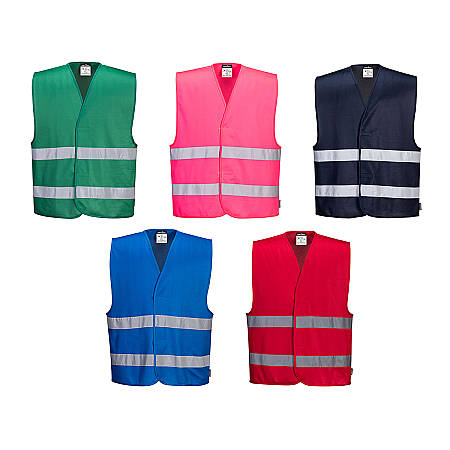 Rozlišovací vesta s reflexními pruhy Portwest IONA, různé barvy
