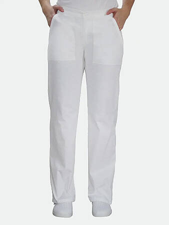 Dámské bílé kalhoty MIRKA