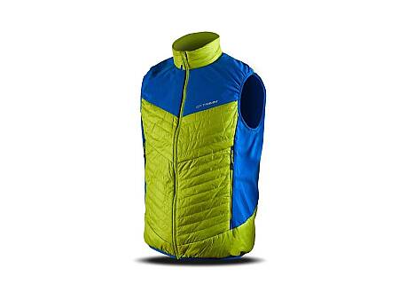 Lehká vesta Trimm ZEN VEST, lime green/jeans blue